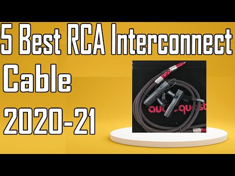 5 Best RCA Interconnect Cable Review 2021