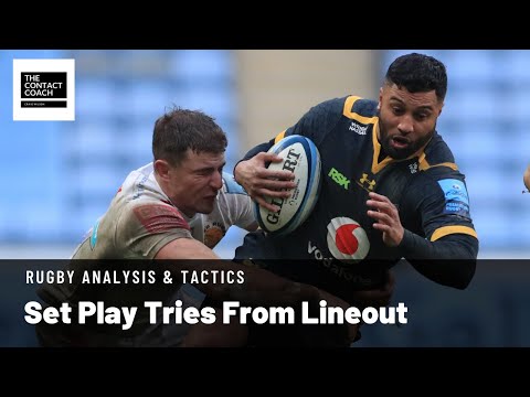 Rugby Analysis: Wasps and Ulster Set Play Tries From Lineout