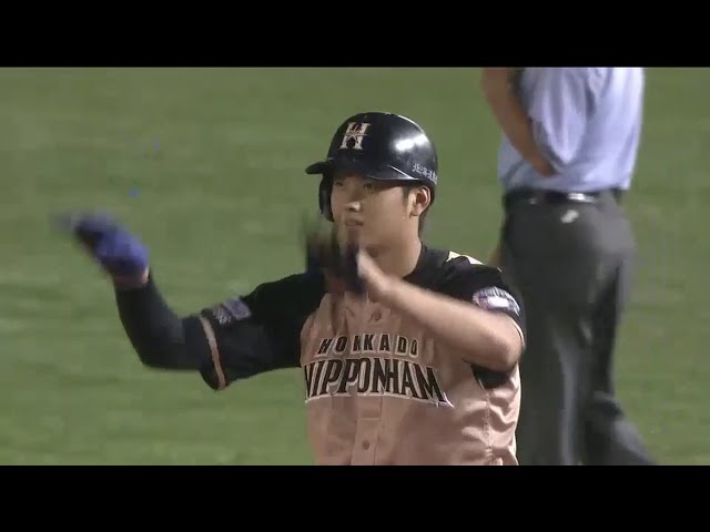 【8回表】ファイターズ3番・大谷 クリーンアップの働き!! センター前タイムリーで逆転!! 2014/7/29 M-F