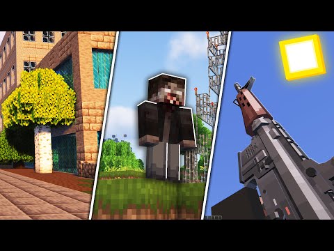 How to turn Minecraft into the PERFECT Zombie Apocalypse | top 20 Minecraft mods
