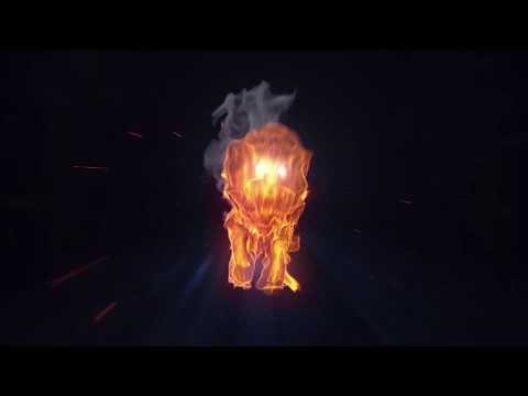FX Studio - Animated lion on fire logo 2