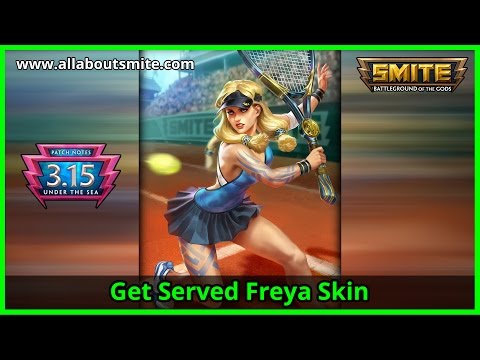 Smite - Get Served Freya (Skin Spotlight) | allaboutsmite