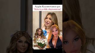 Aygün Kazımova&#39;nın Qızı İlqarə Kazımova Evlilik Haqqında (Yeni Xəbər 2025)