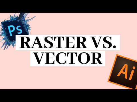 Raster vs Vector Graphics (what's the difference?)