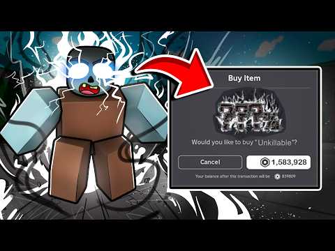 I Used a UNKILLABLE MOVESET in The Strongest Battlegrounds