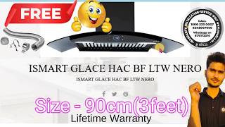 elica bldc ismart gleace 90cm size chimney $ Elica BLDC 2500RPM Kitchen Chimney👌