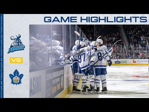 Toronto Marlies vs. Manitoba Moose | Game Highlights | November 18, 2023