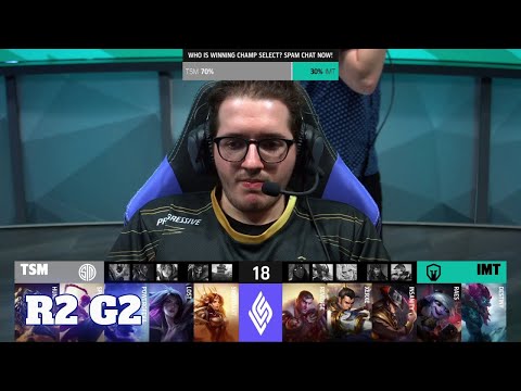 TSM vs Immortals - Game 2 | Round 2 Playoffs S11 LCS Summer 2021 | TSM vs IMT G2