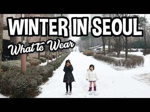 What to Wear During Winter in Korea