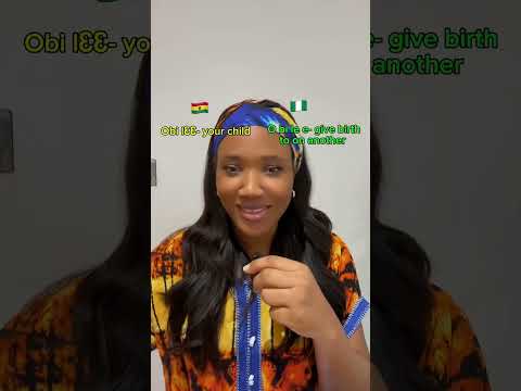 Some words in Ga (Ghanaian language), that sound similar to some words in Yoruba (Nigerian language)