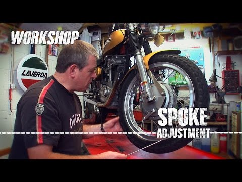 Spoke Adjustment for motorcycles