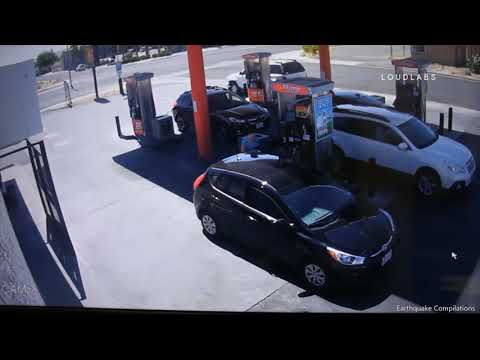 Earthquake United States 6.4 (Ridgecrest) Compilation HD July 4, 2019 / Terremoto en California, USA