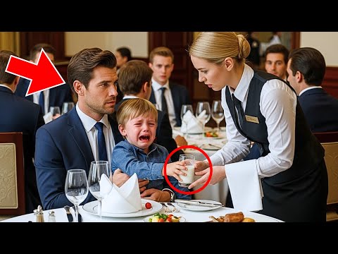 Billionaire’s Son Kept Crying in the Restaurant — Until the Waitress Said: ‘He Just Needs a Mom...