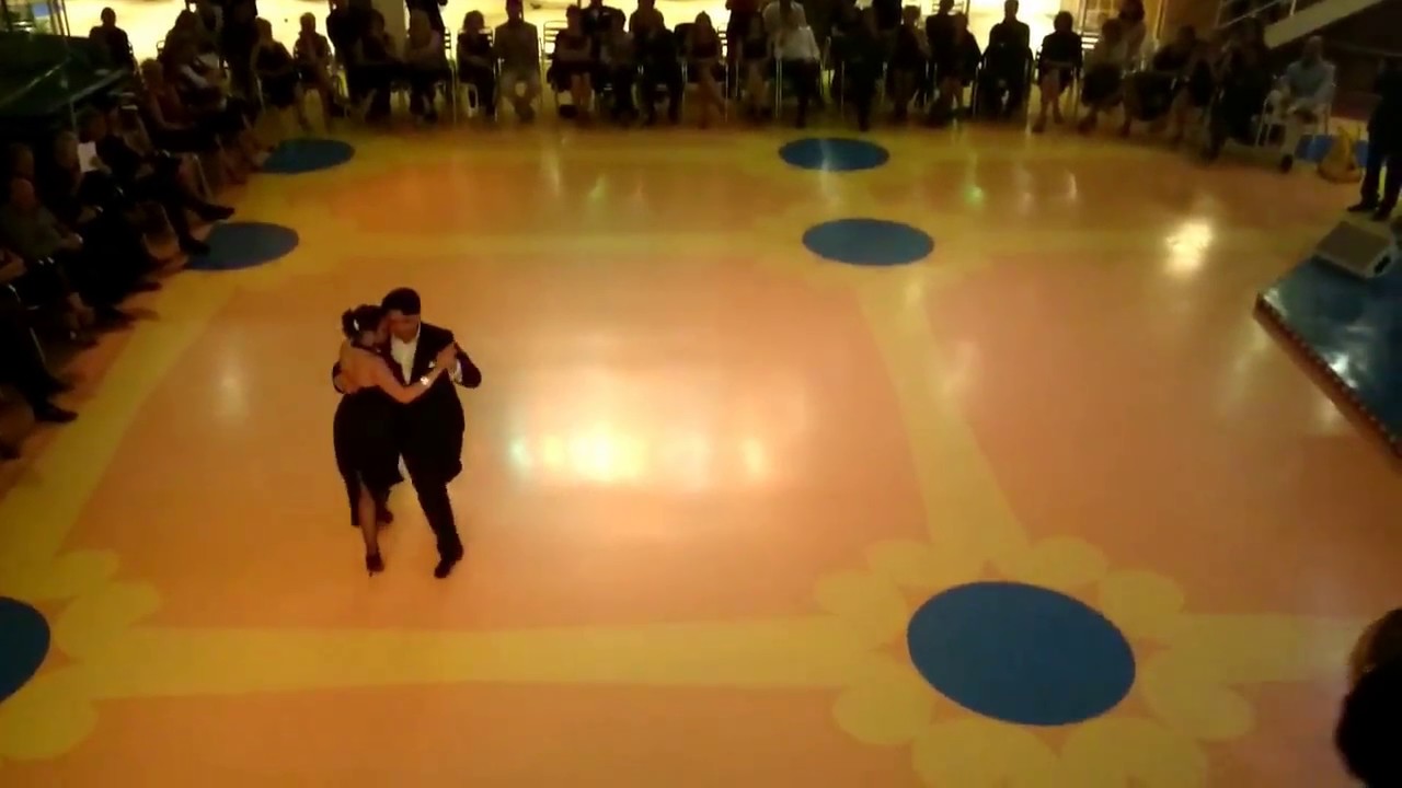 Yanina Fajar & Pablo García. Crociera 'Pasiòn de Tango' Exhibition 2