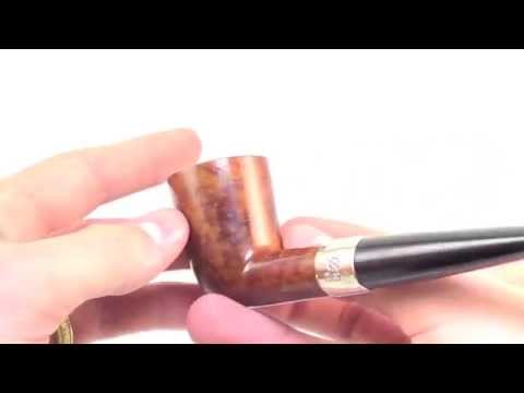 Peterson Shamrock Pre Republic Billiard Smoking Pipe W/ Silver Band From PIPELIST.COM