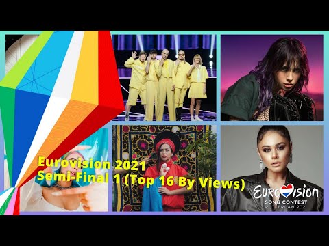 Eurovision 2021 | First Semi-Final - Top 16 By Views