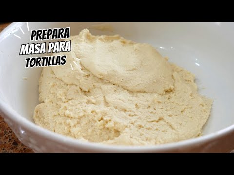 Cómo Preparar Masa para Tortillas Salvadoreñas | Receta Fácil y Tradicional