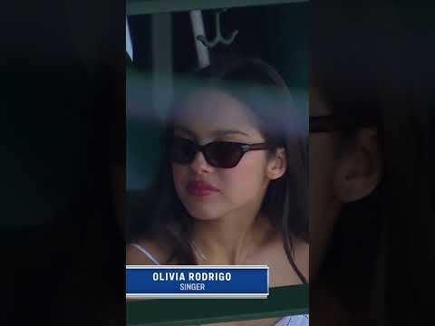 So American ⚾️ Olivia Rodrigo is at the Cubs game today!