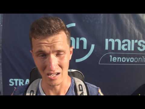 STRABAG Challenger Open 2016: 1R, Interview, Martin Blasko (SVK) - Robin Staněk (CZE) 3:6, 2:6