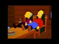 THE SIMPSONS Homer Mr Burns Get Trapped In A Cabin In The Woods 1997