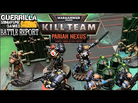 Warhammer 40k Kill Team: Pariah Nexus Battle Report - Ultramarines vs. Necrons