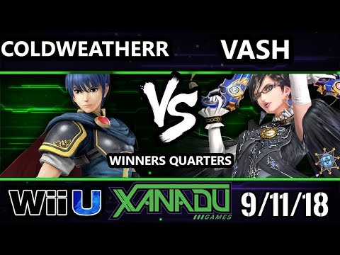 S@X 267 Smash 4 - SL | ColdWeatherr (Marth) Vs.  Vash (Bayonetta) Wii U Winners Quarters