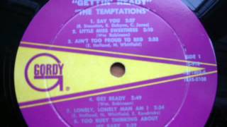 The Temptations   It`s A Lonely World Without Your Love