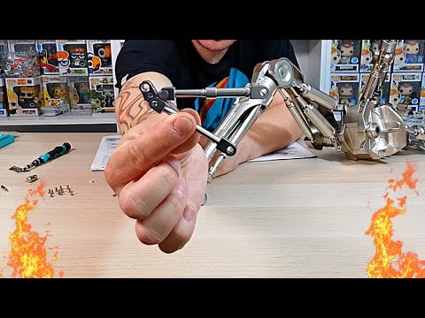 Build The Terminator T-800 Issue 69 - Add A Heel Detail & Assemble Foot Parts (Speed Build)