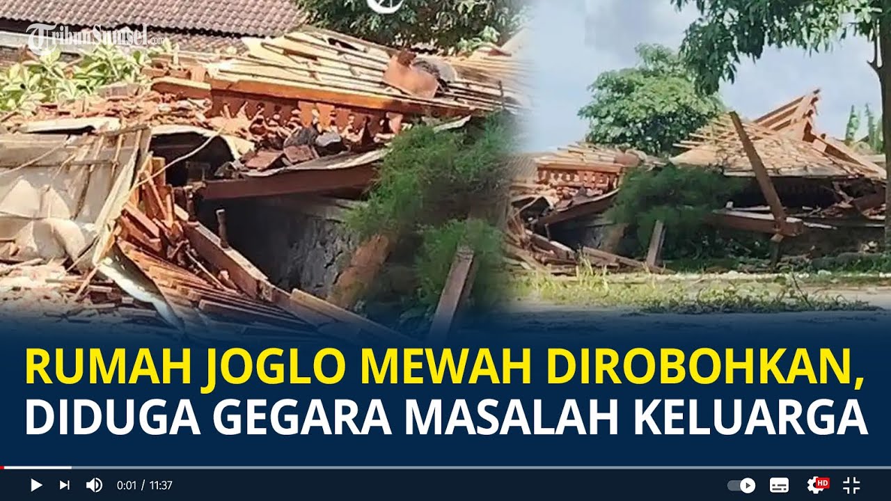Viral Rumah Joglo Mewah di Karanganyar Dirobohkan, Diduga Gegara Masalah Keluarga