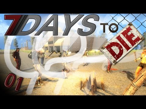 7 Days To Die Mindcrack Server - Surviving the FIRST night! #1 | Docm77