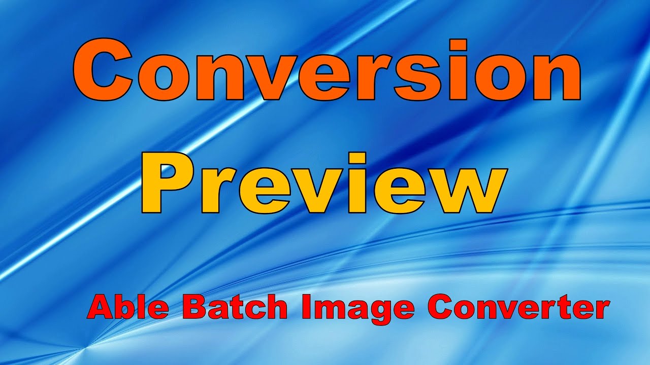 Batch Image Converter 2022