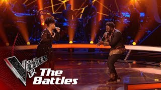 Emmanuel Smith VS Khadija - &#39;Fallin&#39; | The Battles | The Voice UK 2019