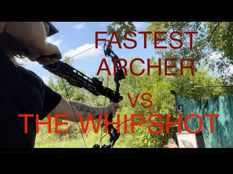 WHIPSHOT (worlds fastest bow ) REVIEWED BY 1 OF THE FASTEST ARCHERS IN THE WORLD@Slingshotchannel