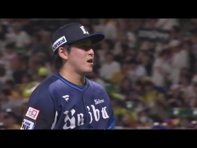 【7回裏】127球の力投!! ライオンズ・隅田知一郎 7回2失点の粘りの投球を見せ打線の援護を待つ!!  2024年9月25日 福岡ソフトバンクホークス 対 埼玉西武ライオンズ