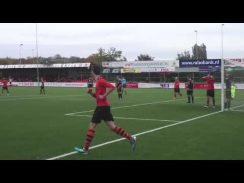 24 oktober 2015 Bekerwedstrijd Sparta Nijkerk 2 - VV Hierden 1