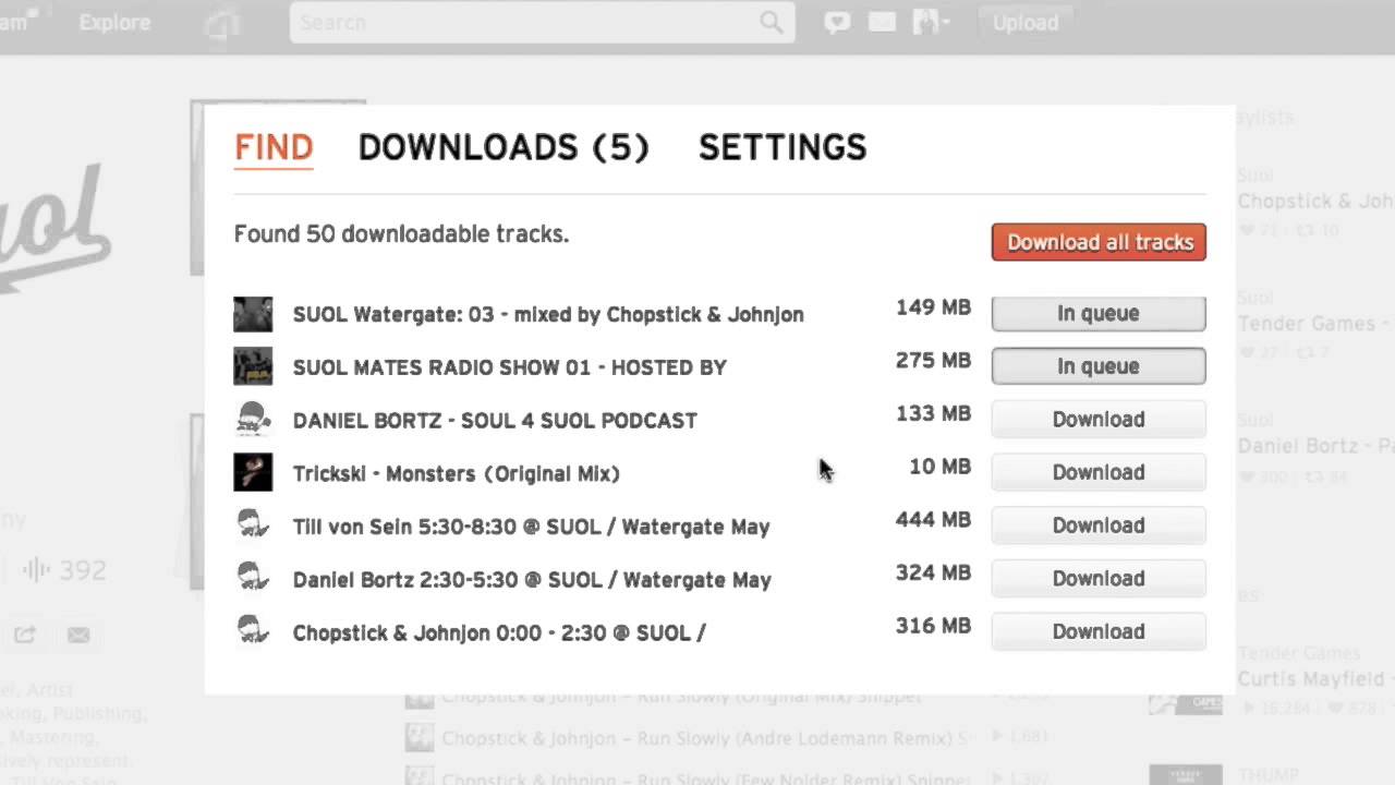 SoundCloud Downloader for Google Chrome