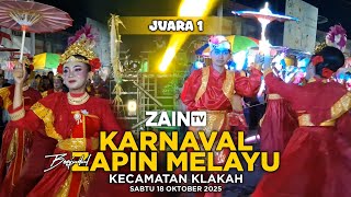 Download lagu JUARA 1 KARNAVAL KLAKAH 2025 - ZAPIN MELAYU - REMAJA RANU KLAKAH - DEVA AUDIO mp3