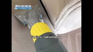 4 Aşamalı Koltuk Yıkama İşlem Süreci