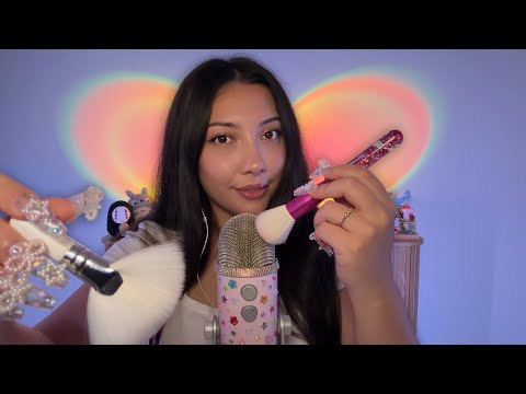 ASMR brushing u into a deep sleep through ur earphones