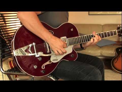 Gretsch G6119 Chet Atkins Tennessee Rose 2002 Dark Cherry Stain image 20