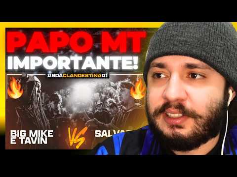 BIG MIKE AND TAVIN VS. SALVADOR AND NAIA | FIRST PHASE | CLANDESTINE BDA 01 | REACT BAUEB