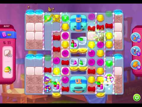 HomeScapes Level 8047 no boosters (18 moves)