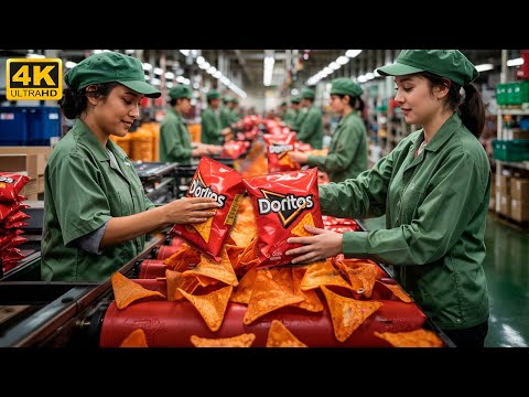 How are DORITOS made? Complete Industrial Process.