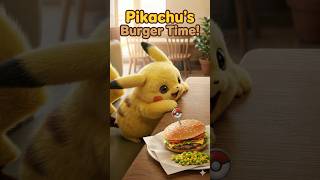 Pikachu's Burger Time! #pokemon #pokemontcg #ポケモン #ポケモンカード