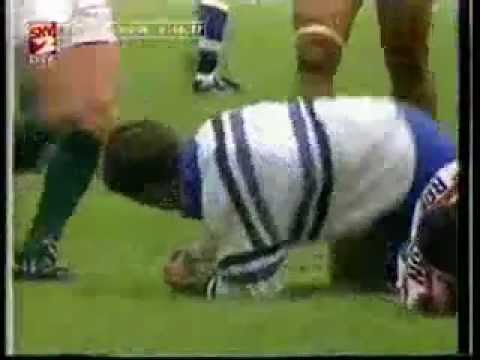 Bath Rugby vs Wigan Warriors (2º Tempo) - Clash of the Codes Rugby Union (1996)