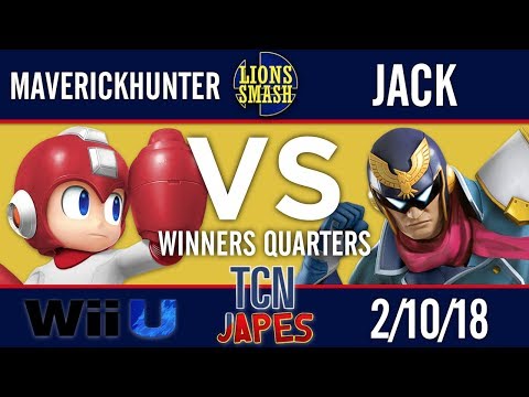 TCNJapes 5 - MaverickHunter (Mega Man) vs Jack (Captain Falcon) - Smash 4 Winners Quarters