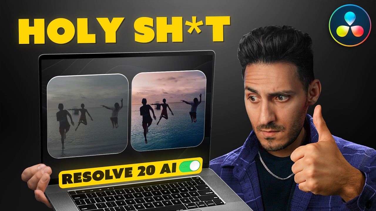 3 AI features to become dangerously good in Resolve 20