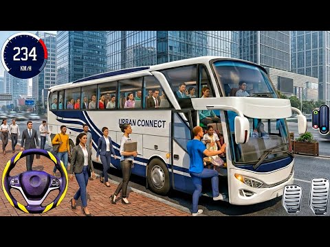 Real Indian Bus Simulator 2026: Real Bus Driving Mobile Game 3D - Bus Game Android Gameplay