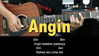 Download lagu Angin - Dewa 19 | Tutorial Chord Gitar Mudah dan Lirik mp3 Download lagu Angin - Dewa 19 | Tutorial Chord Gitar Mudah dan Lirik mp3