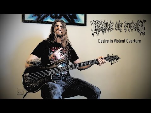 Cradle of Filth - Desire in Violent Overture (Official Bass Playthrough)